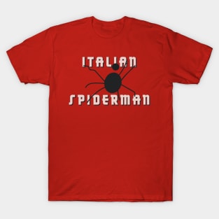 Italian Spiderman Movie Title T-Shirt